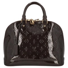 Louis Vuitton Women Handbags Alma Brown Leather 