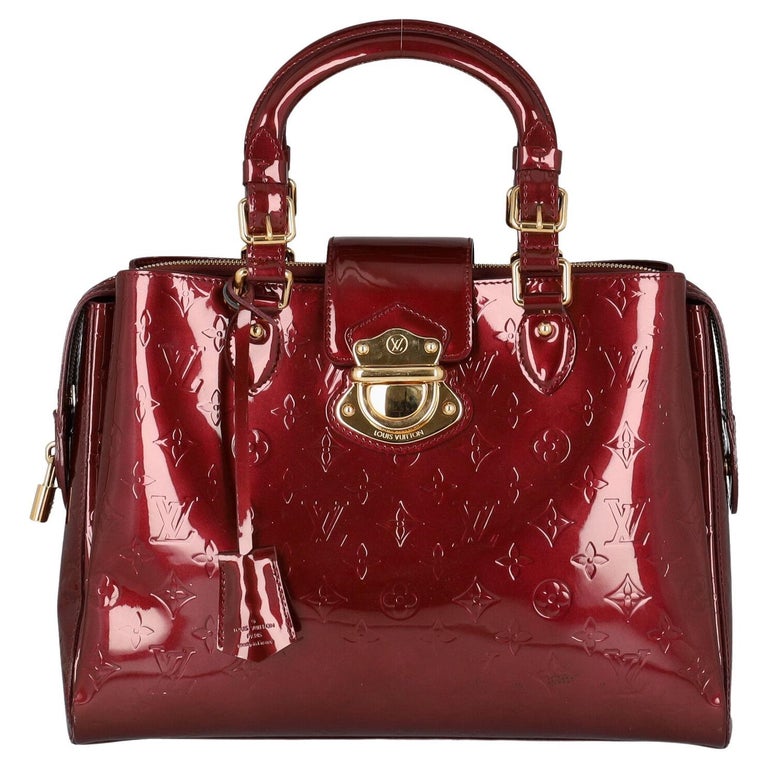 Louis Vuitton Women Handbags Melrose Avenue Burgundy Leather For Sale