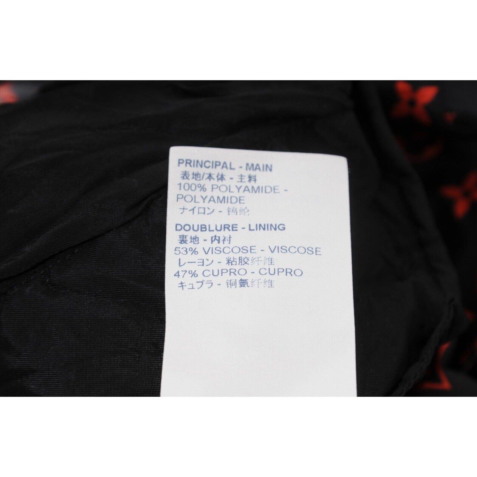 Joggers Mujer Louis Vuitton Jogging Track 40 Negro Rojo Monograma Algodón Técnico en venta 9