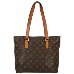 Louis Vuitton  Women   Shoulder bags   Brown Fabric 