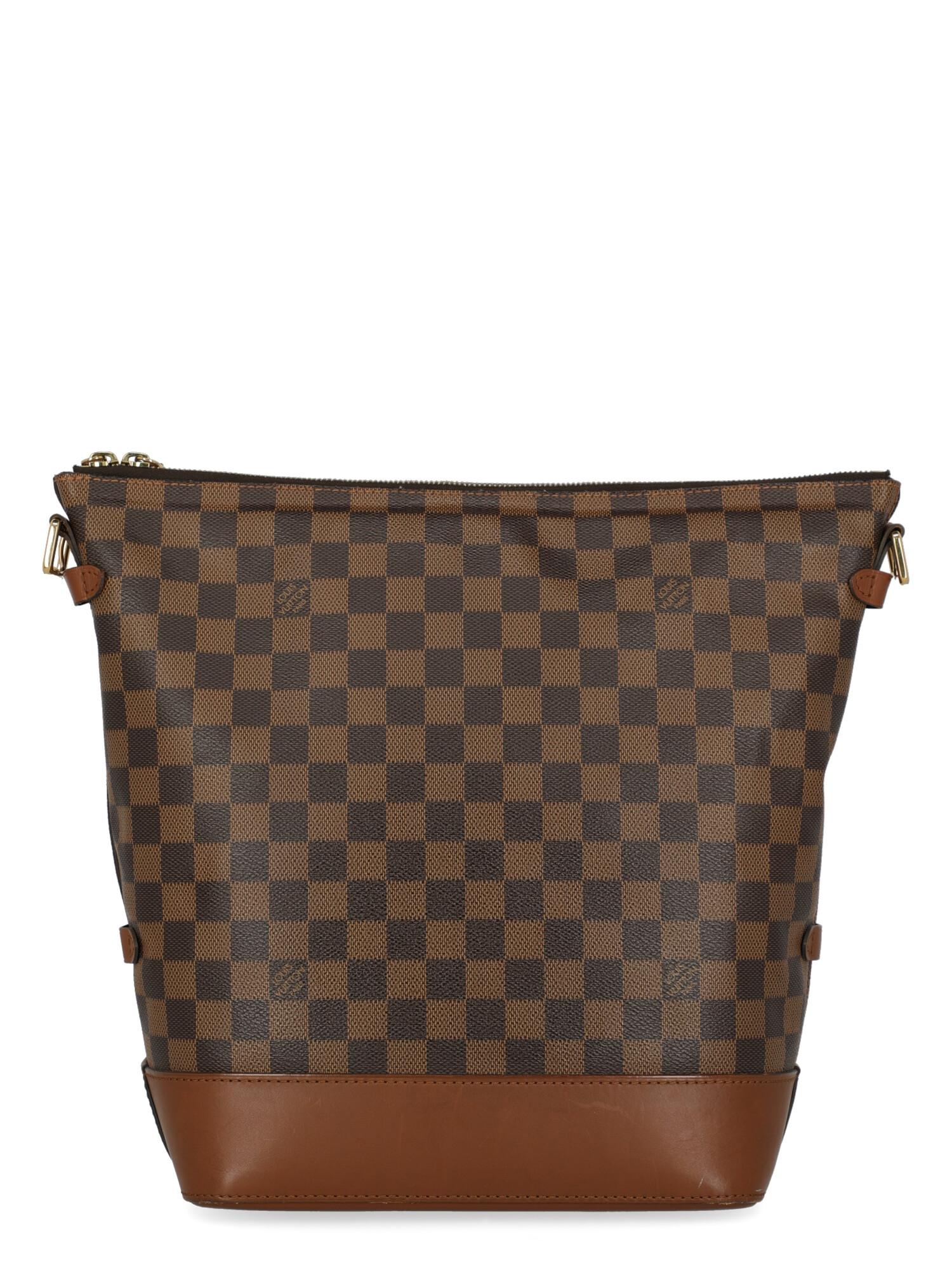 Louis Vuitton  Women Shoulder bags  Brown Synthetic Fibers In Fair Condition For Sale In Milan, IT