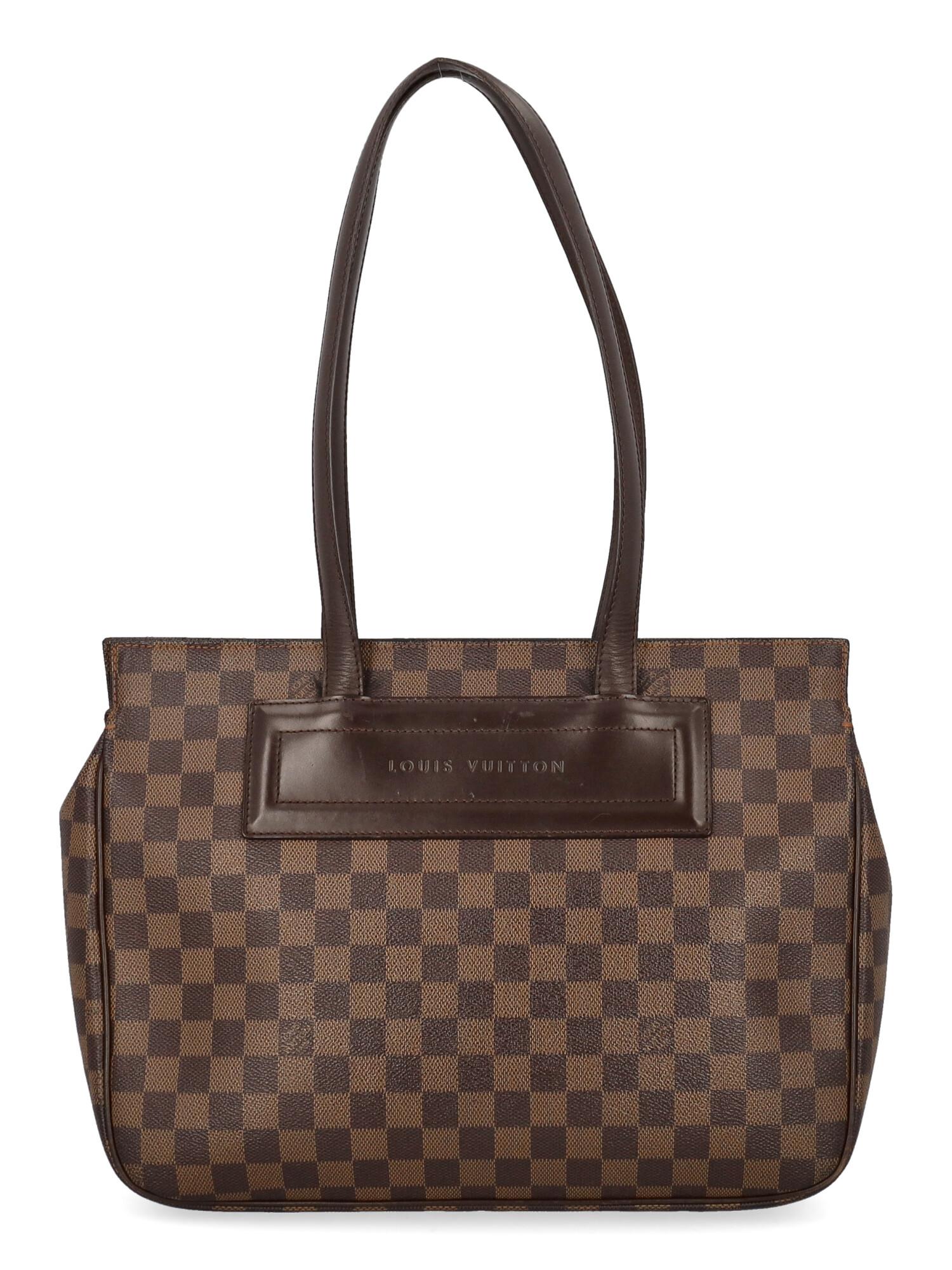Louis Vuitton Women Shoulder bags Brown Synthetic Fibers  In Good Condition For Sale In Milan, IT