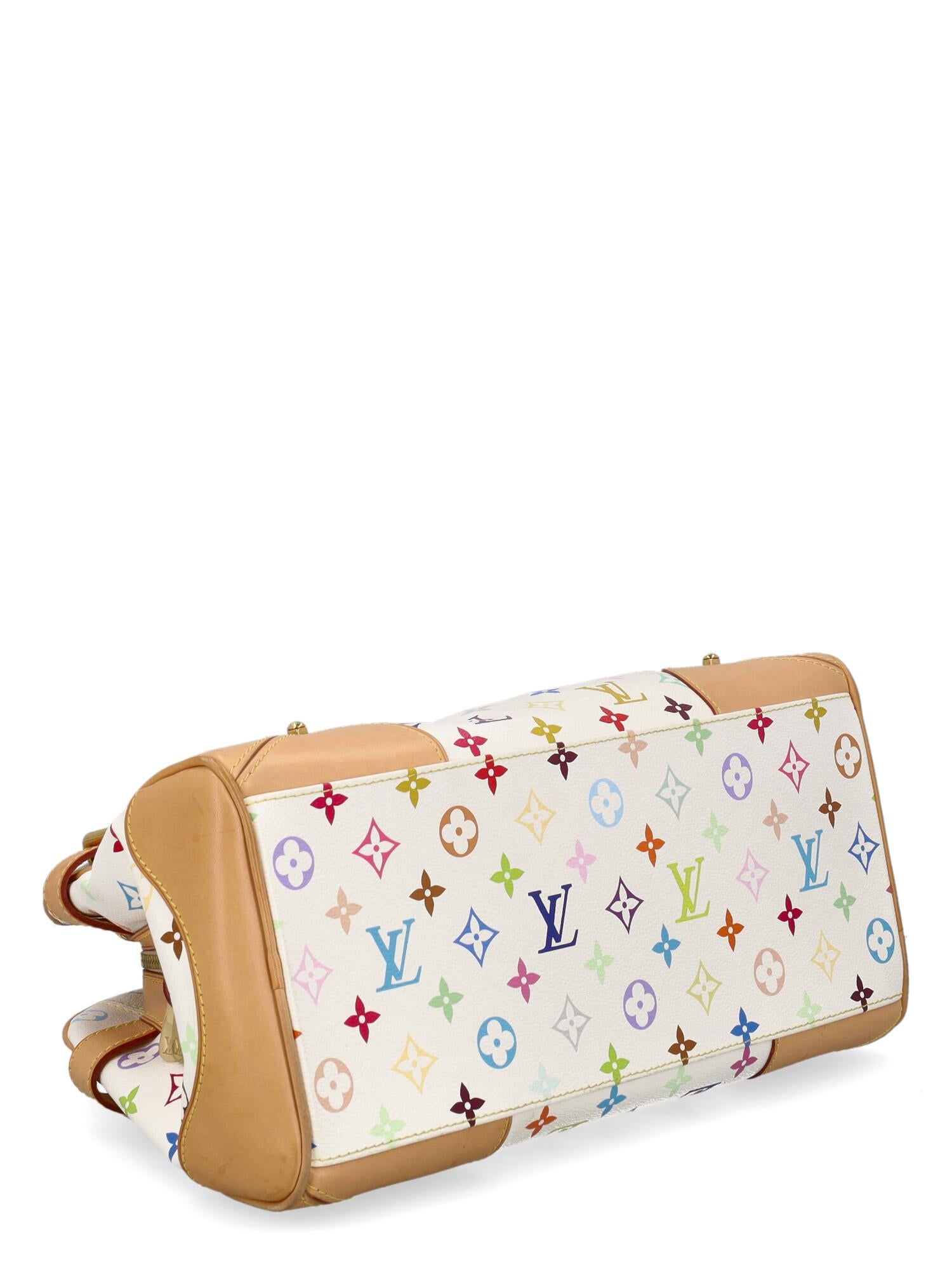 Louis Vuitton Women Shoulder bags Multicolor, White Synthetic Fibers  For Sale 1