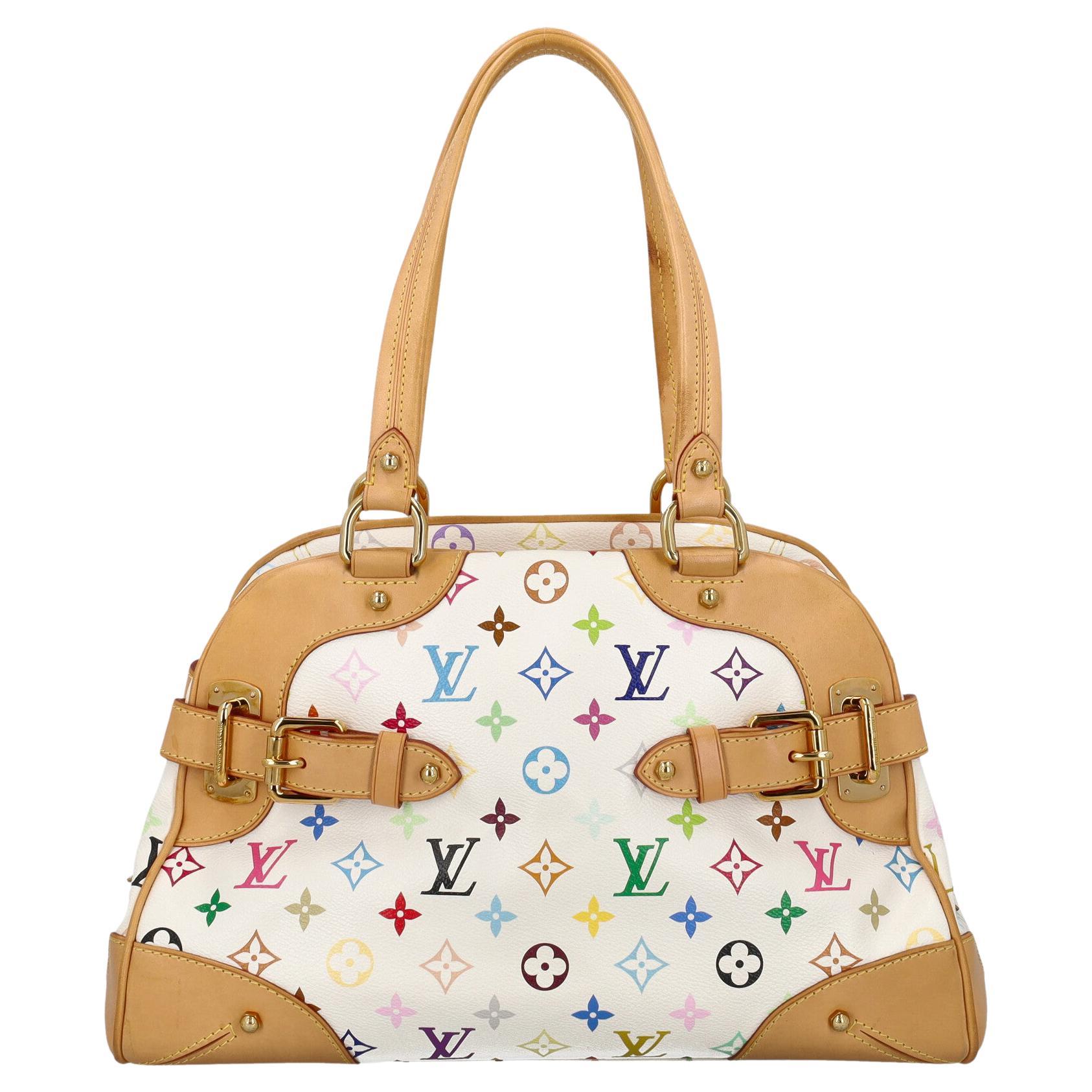 Louis Vuitton Women Shoulder bags Multicolor, White Synthetic Fibers  For Sale