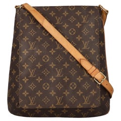 Louis Vuitton Women Shoulder bags Musette Salsa Brown Synthetic Fibers 