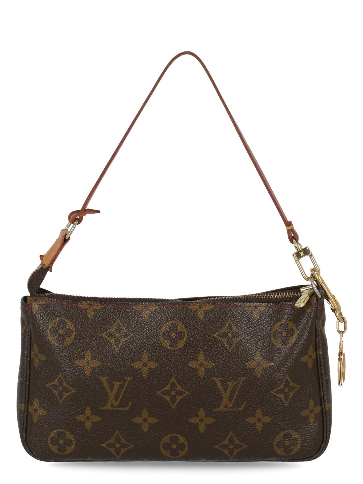 Black Louis Vuitton Women  Shoulder bags Pochette Accessoires Brown Synthetic Fibers For Sale