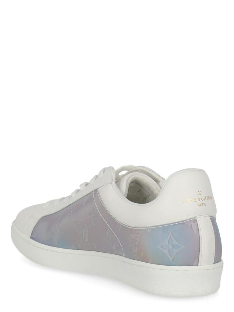 LOUIS VUITTON Women's Trainers Leather in White Size: EU 40