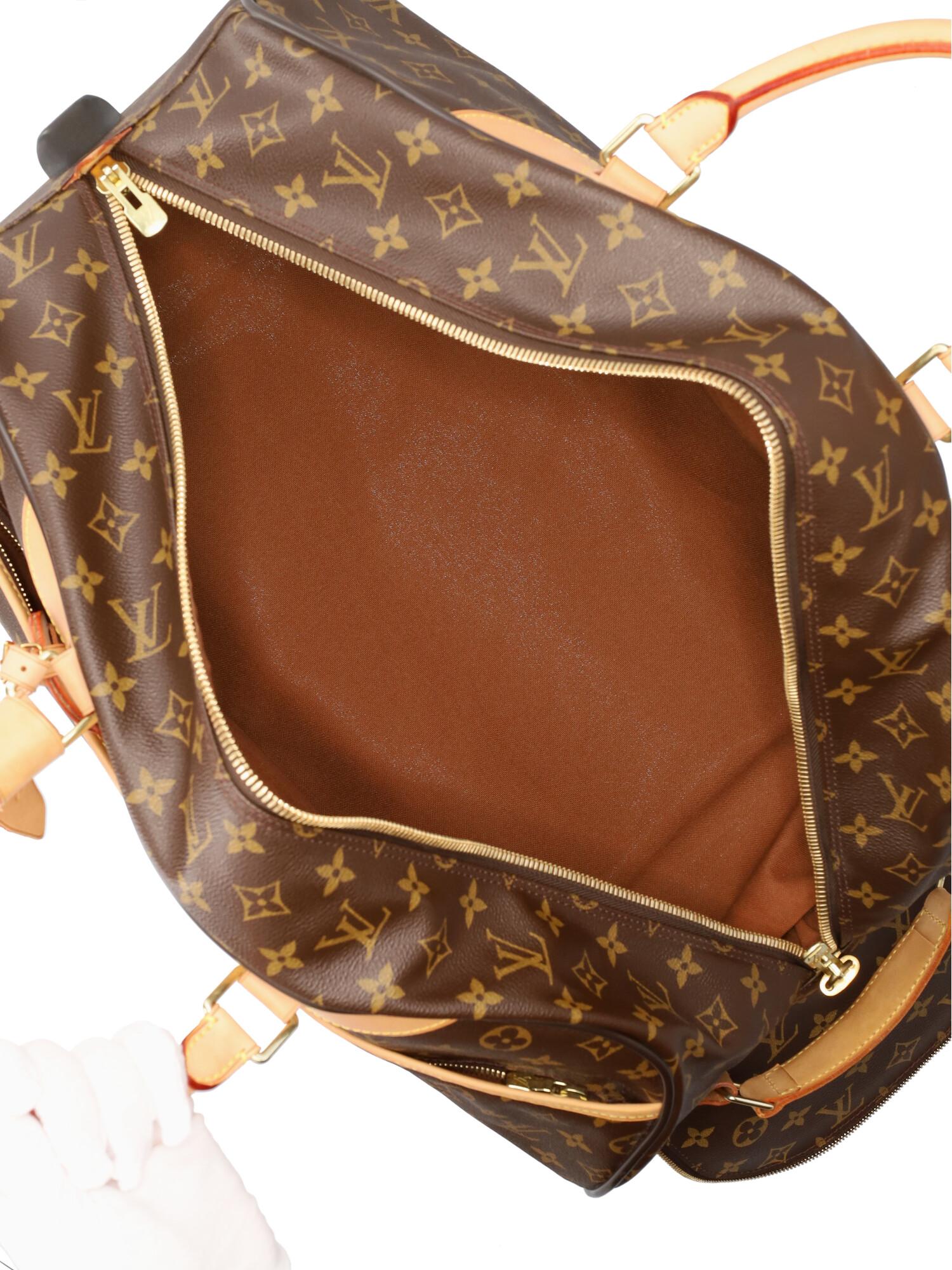 Black Louis Vuitton Women Travel bags Eole Brown Fabric 