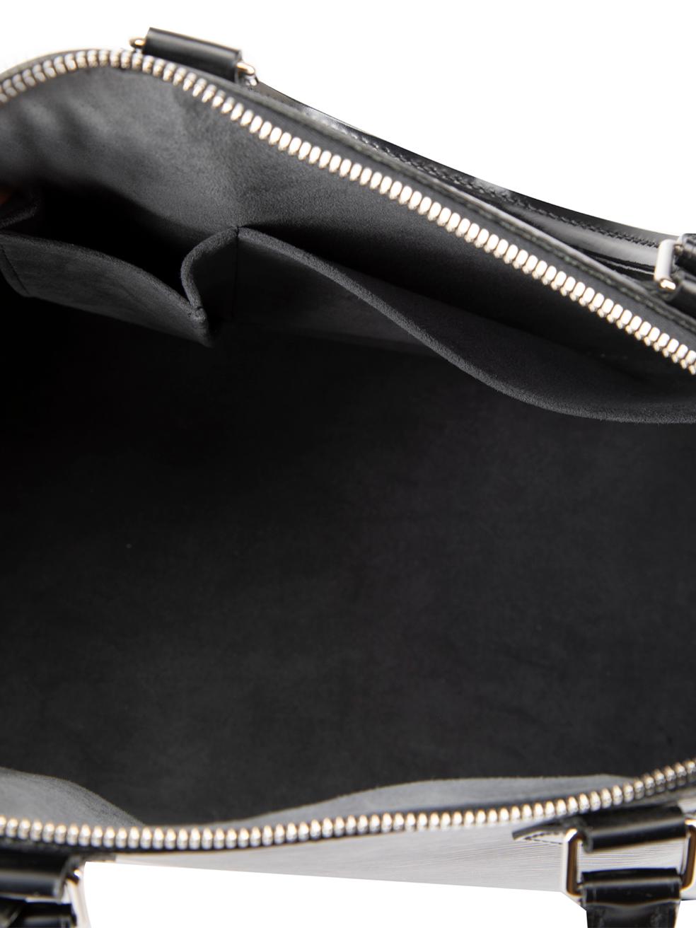 Louis Vuitton Women's 2011 Black Epi Leather Alma MM Handbag 2