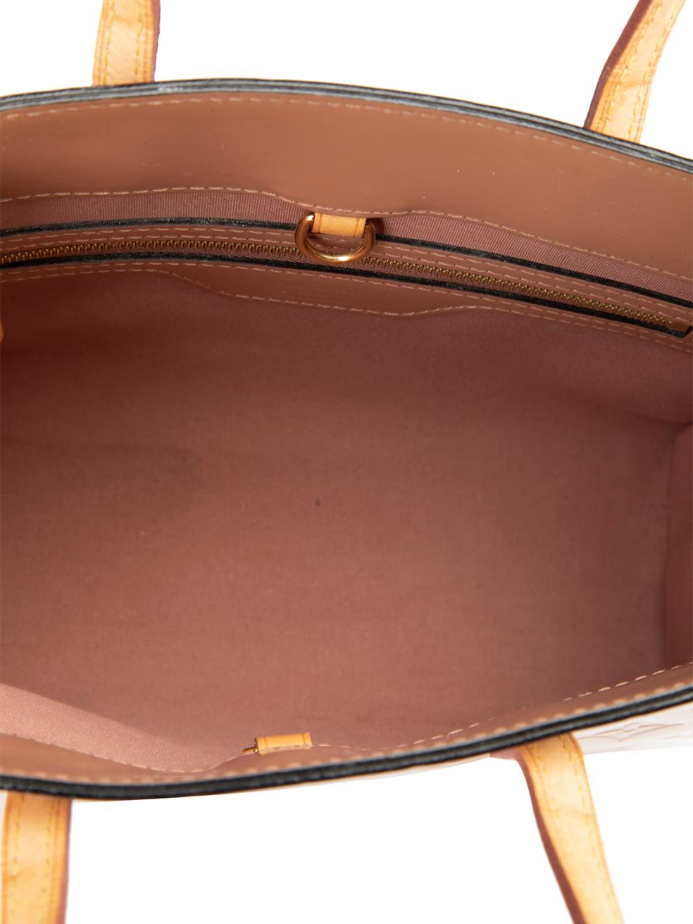 Louis Vuitton Women's 2013 Brown Patent Leather Monogram Vernis Catalina BB 3