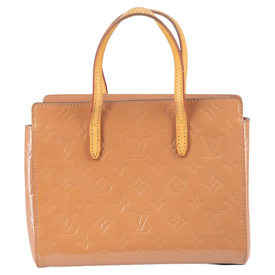 Louis Vuitton Women's 2013 Brown Patent Leather Monogram Vernis Catalina BB