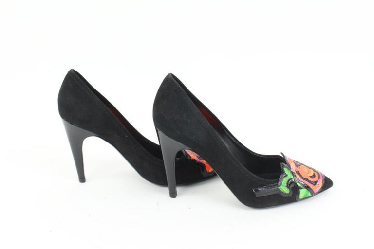 Louis Vuitton Women's 34 Stephen Sprouse Graffiti Roses Pumps 31lz420s For  Sale at 1stDibs