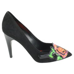 Louis Vuitton Women's 34 Stephen Sprouse Graffiti Roses Pumps 31lz420s