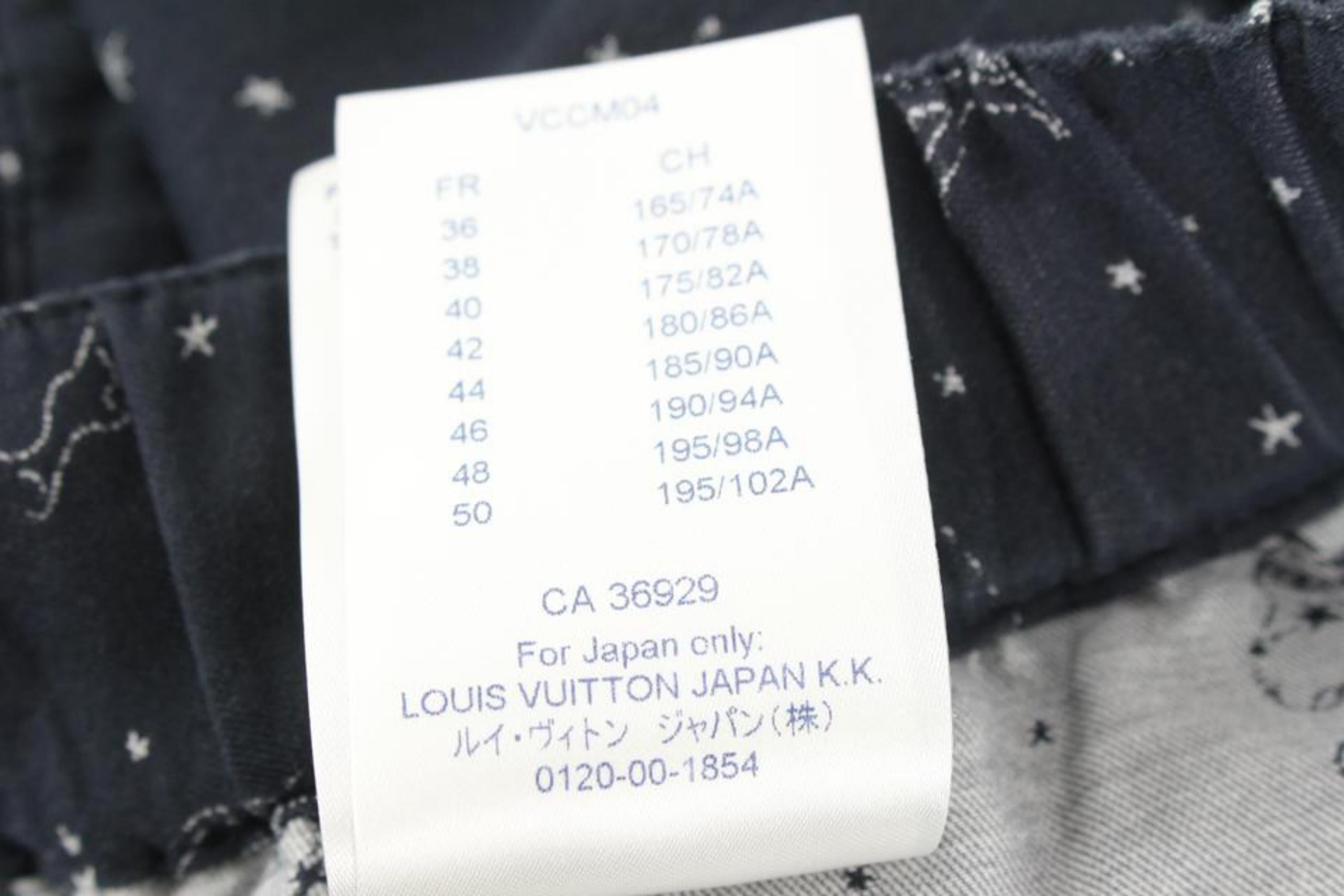 Louis Vuitton Women's 38 Constellation LV Logo Lounge Pants 96lk719s For Sale 3