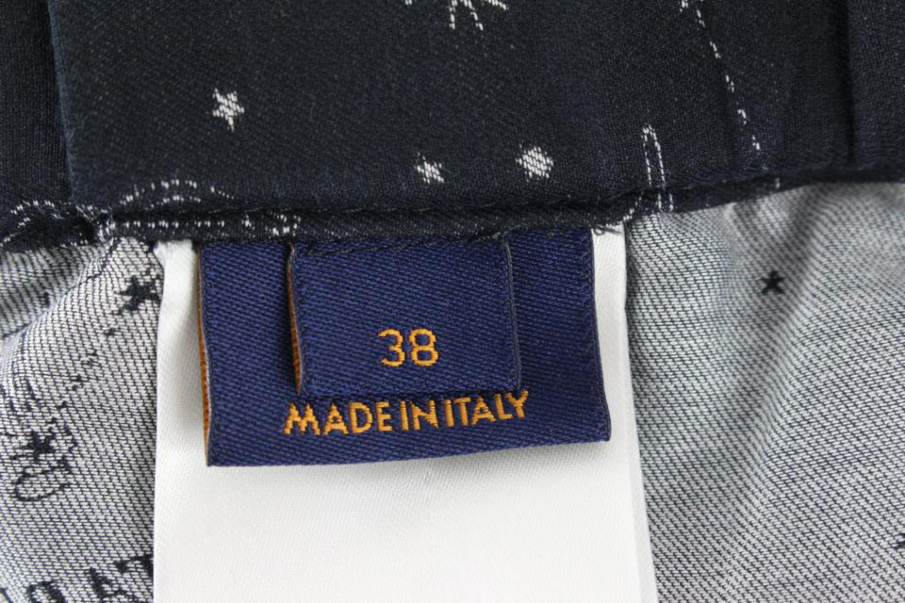 Louis Vuitton Women's 38 Constellation LV Logo Lounge Pants 96lk719s For Sale 6