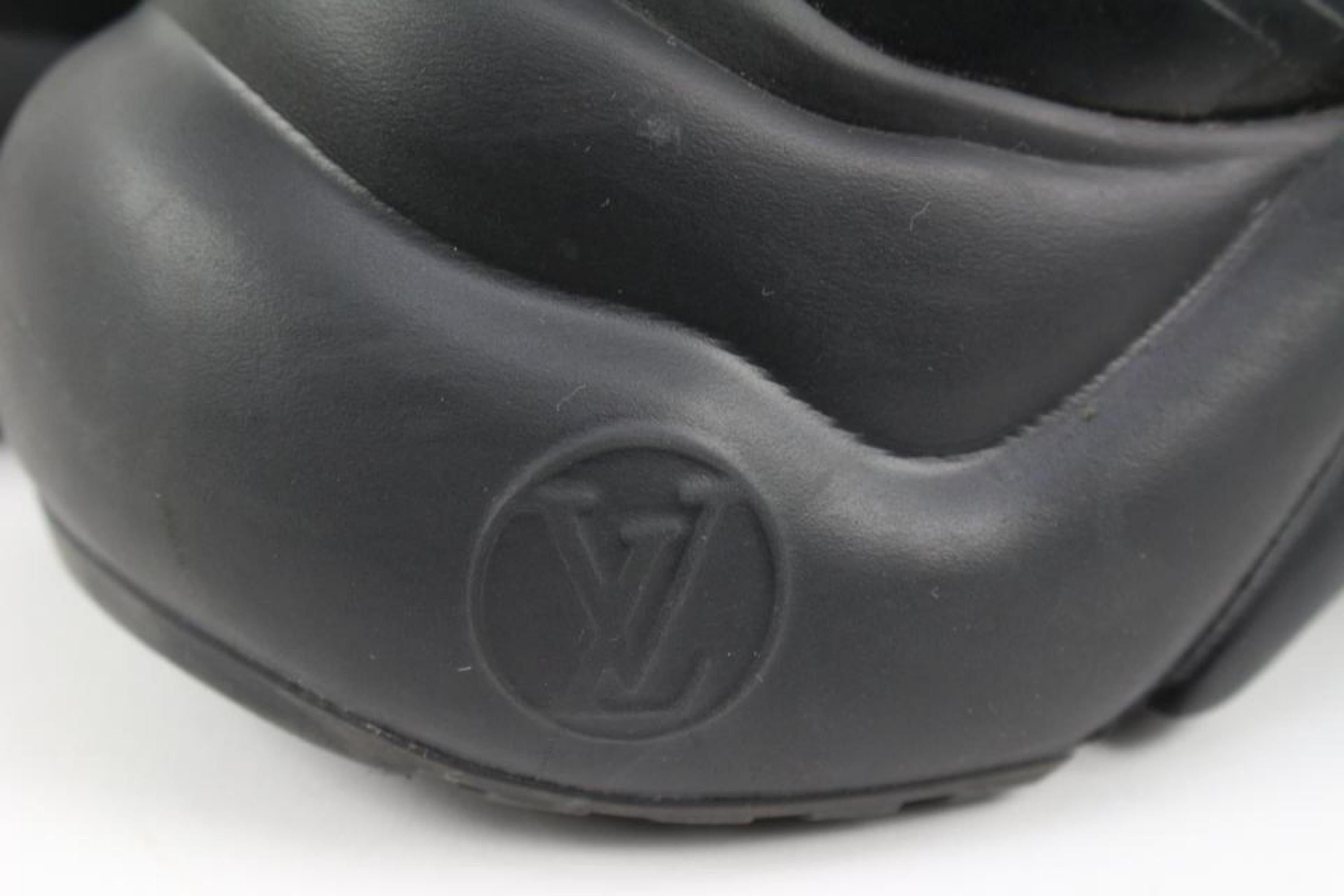 Louis Vuitton Women's 38 Mat Rubber Monogram LV Archlight Sneaker Boots 76lv218s 2