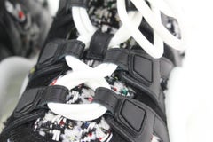 Louis Vuitton Women's 41 Runway White Leather x Tweed Archlight Sneakers 67lk817