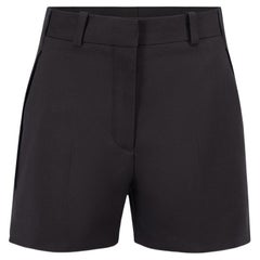 Schwarze Damen-Shorts von Louis Vuitton mit hoher Taille