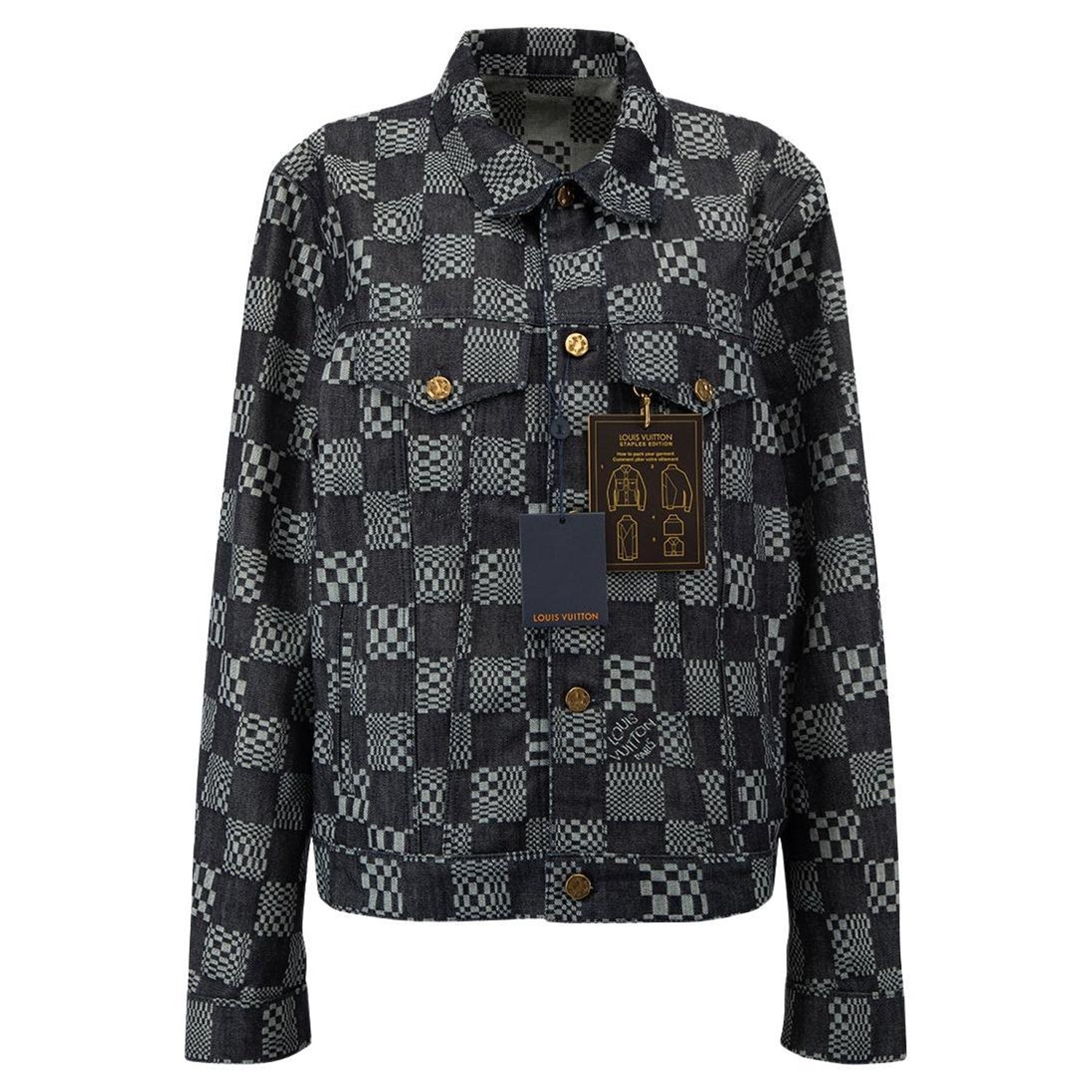 Louis Vuitton Damier Jacket - 5 For Sale on 1stDibs