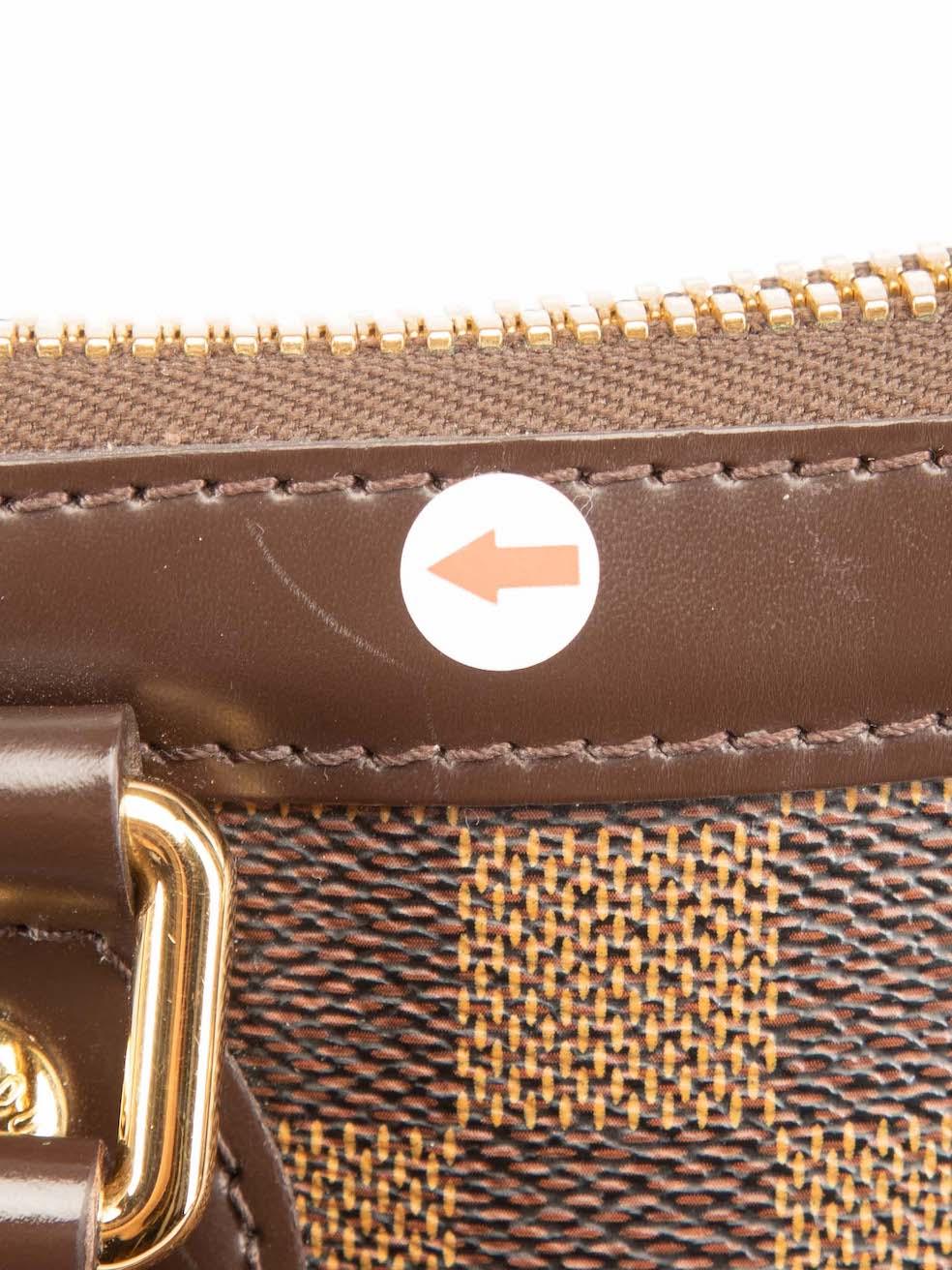 Louis Vuitton Women's Brown Damier Ebene Trevi Bag For Sale 3