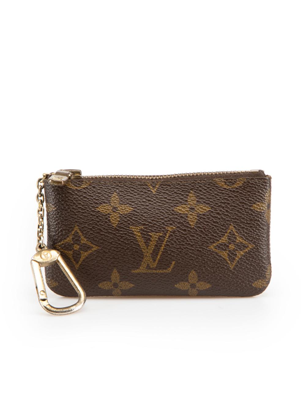Louis Vuitton Women's Brown Monogram Keyring Pouch In Good Condition In London, GB