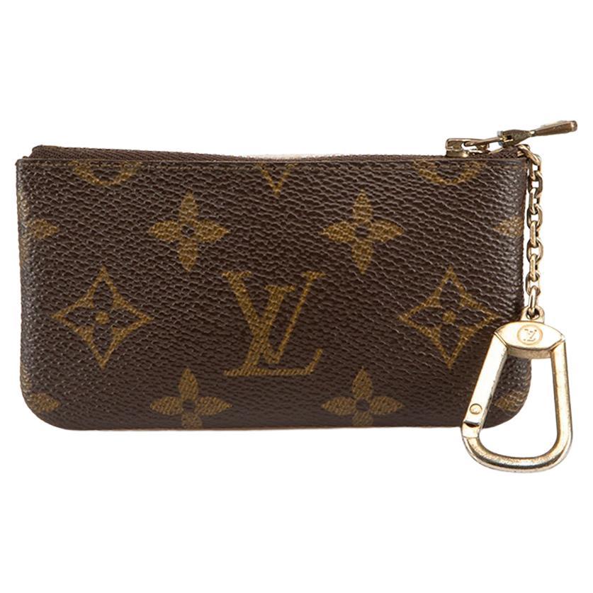 Louis Vuitton Women's Pre-Loved Pochette Cles, Monogram, Brown, One Size