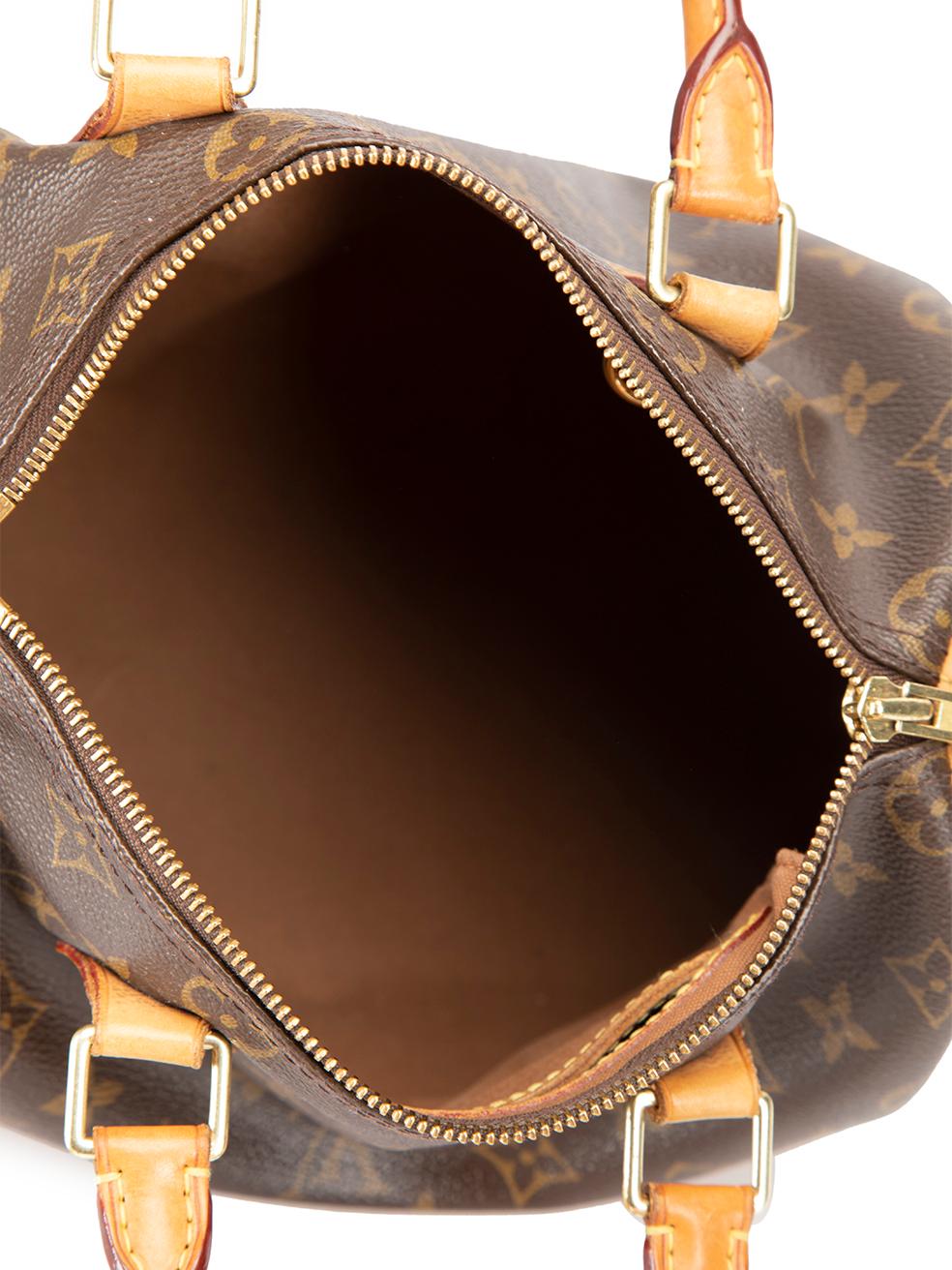 Louis Vuitton Women's Brown Monogram Speedy 25 Bag 2