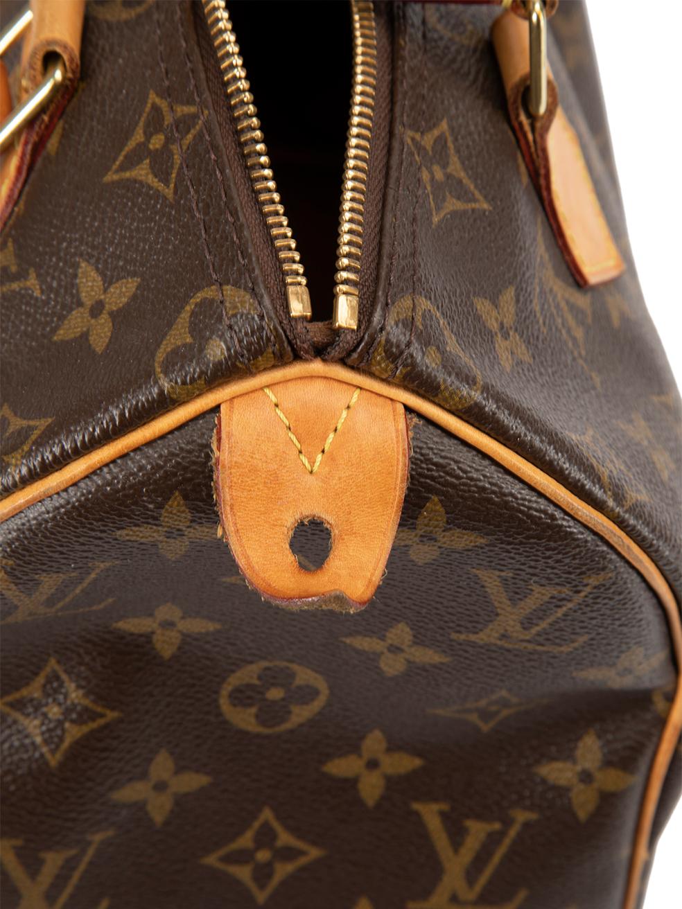 Louis Vuitton Women's Brown Monogram Speedy 25 Bag 3