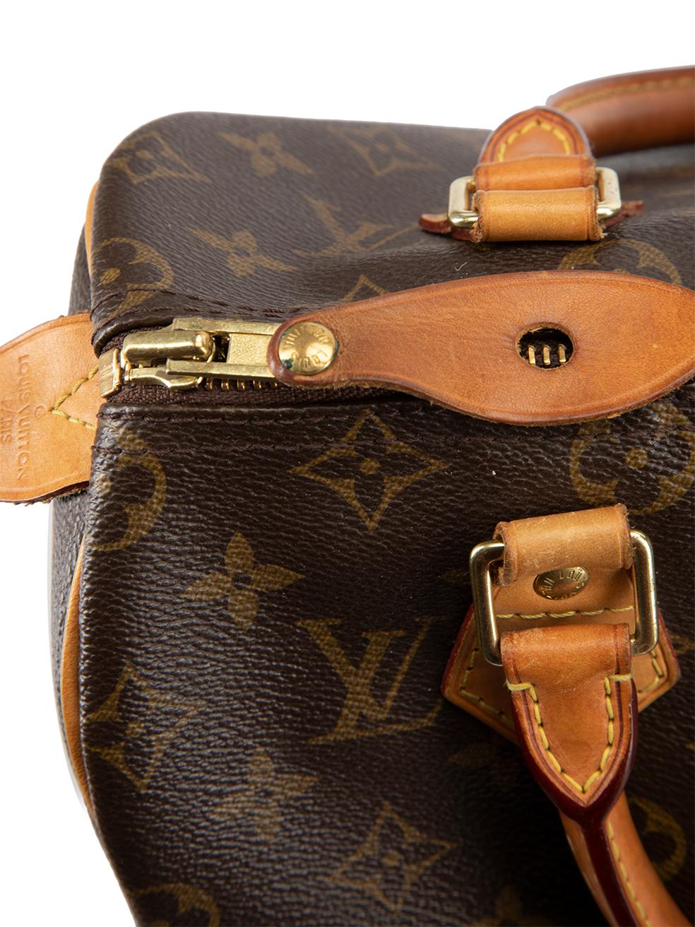 Louis Vuitton Women's Brown Monogram Speedy 25 Bag 4