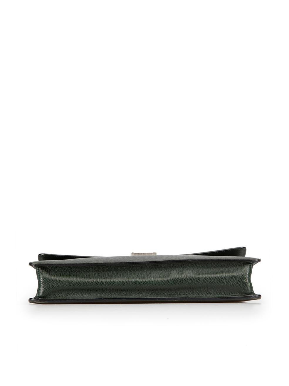 Louis Vuitton Women's Green Leather Epicea Taiga Robusto 1 Briefcase 1
