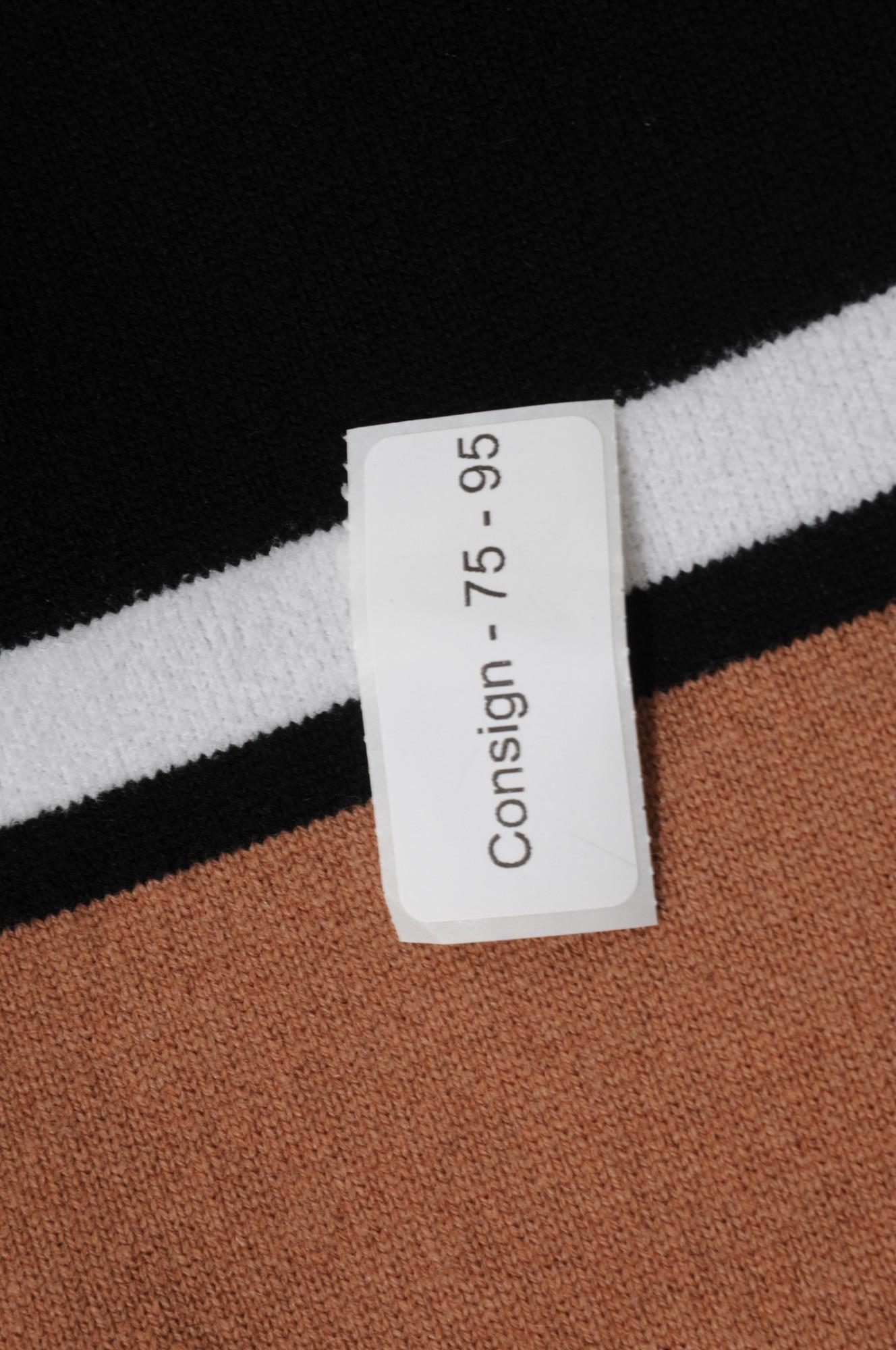 Louis Vuitton Womens Monogram Jacquared Colorblock Print Pants Small Black Wool in vendita 5