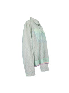 Louis Vuitton Women's Multicolour Tulle Denim Jacket