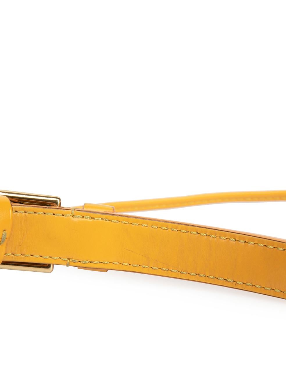 Louis Vuitton Women's Mustard Yellow Epi Leather Noe Bucket Bag 6