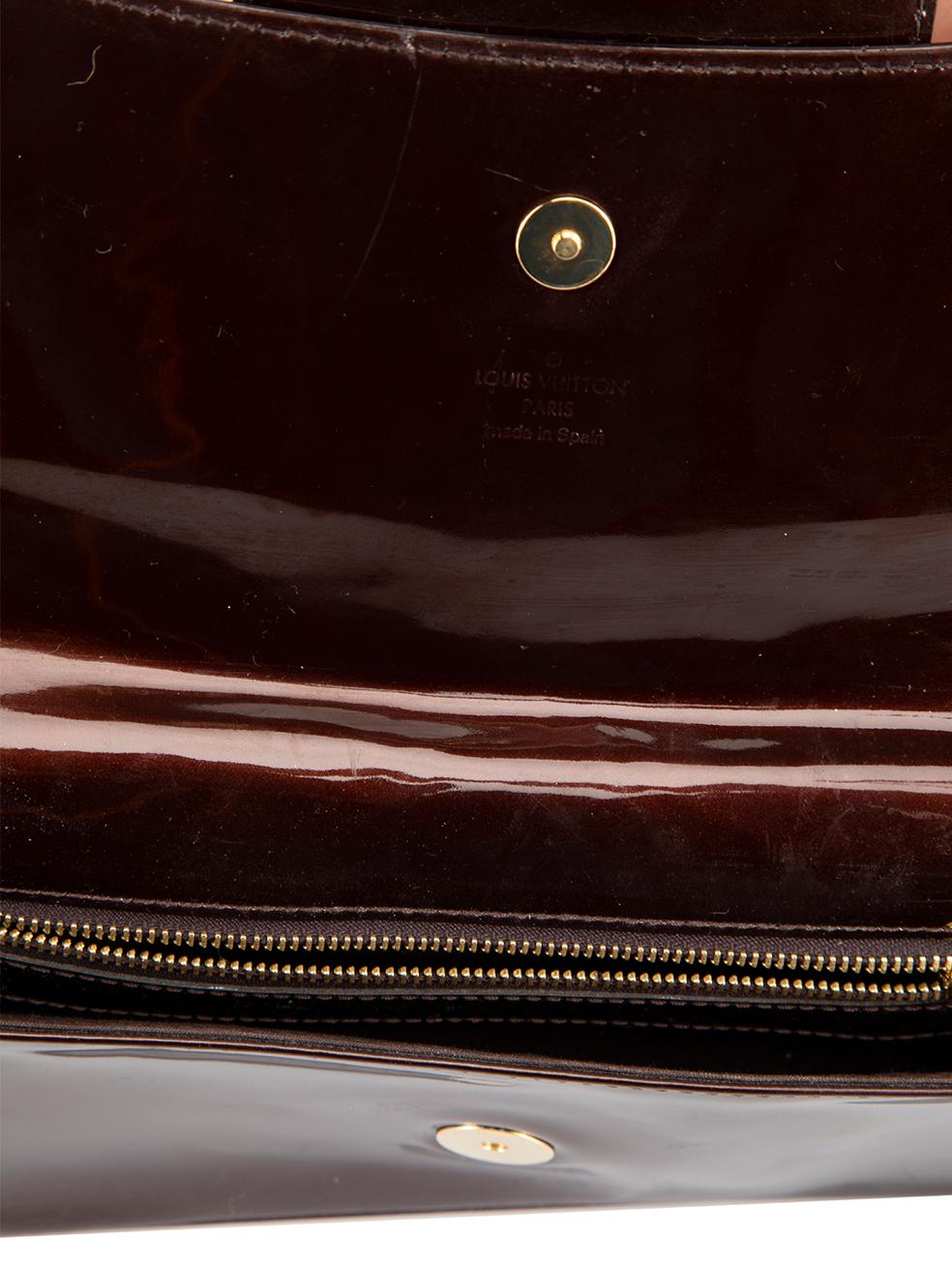 Louis Vuitton Women's Rouge Fauviste Vernis Pochette Sobe Clutch Bag 2
