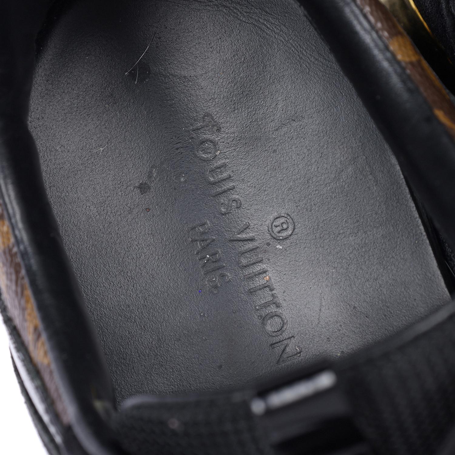 LOUIS VUITTON Donna Run Away Nero / Monogram EU 35 US 6-6.5 in vendita 6