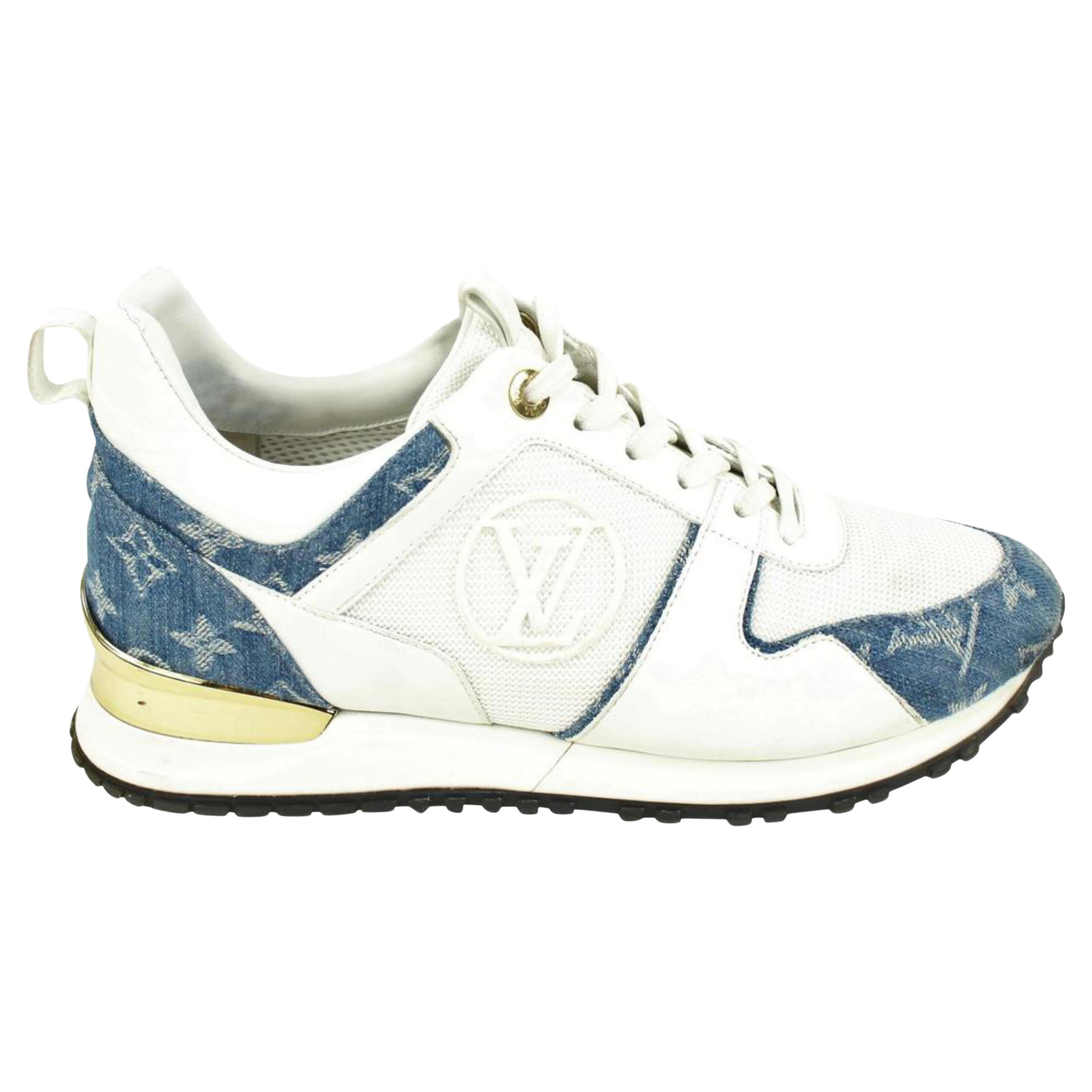 Louis Vuitton Run Away Sneaker Monogram White