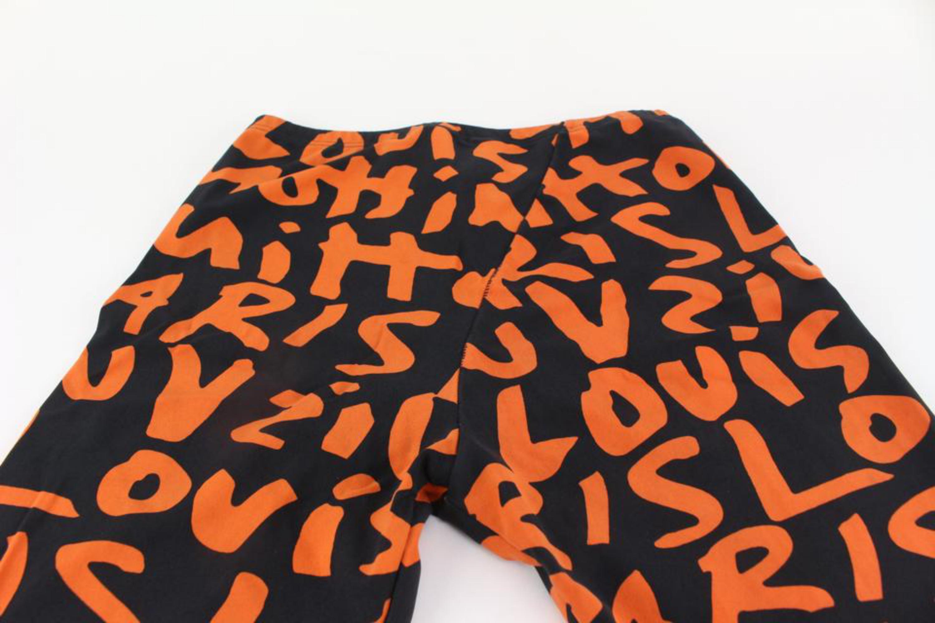 Louis Vuitton Women's Size 40 Stephen Sprouse Orange Graffiti Leggings 126LV50 For Sale 2