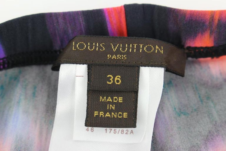 Louis Vuitton Women's Small Extremely Rare Black Graffiti Roses Leggings 12lv34s
Made In: France
Measurements: Length:  11.5
