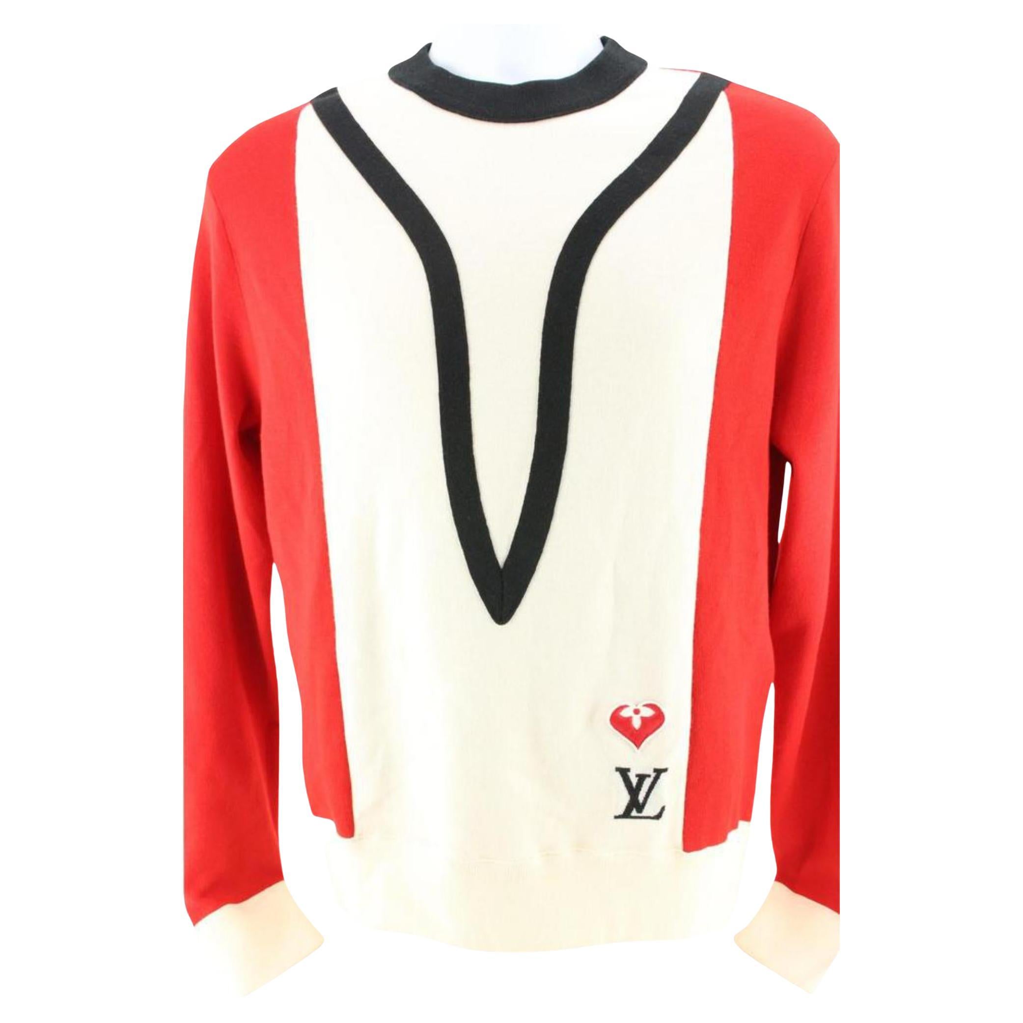 Louis Vuitton Women's Small Limited Cashmere Game On Sweater 7lk630s at  1stDibs  louis vuitton heart sweater, louis vuitton sweater women, women's louis  vuitton sweater