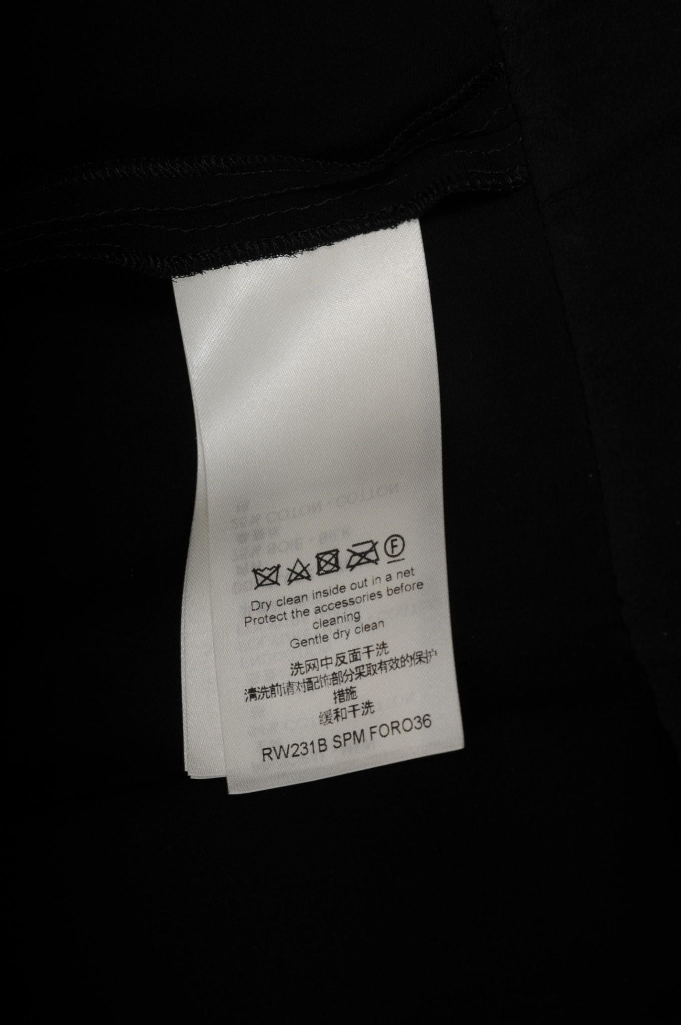 Louis Vuitton Womens SS23 Runway Dress Size FR 36 Black Patch Pockets 1ABDCR For Sale 10