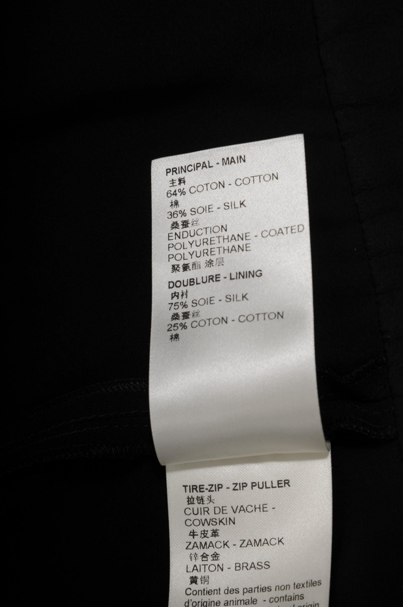 Louis Vuitton Womens SS23 Runway Dress Size FR 36 Black Patch Pockets 1ABDCR For Sale 11