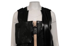 Louis Vuitton Womens SS23 Runway Dress Size FR 36 Black Patch Pockets 1ABDCR