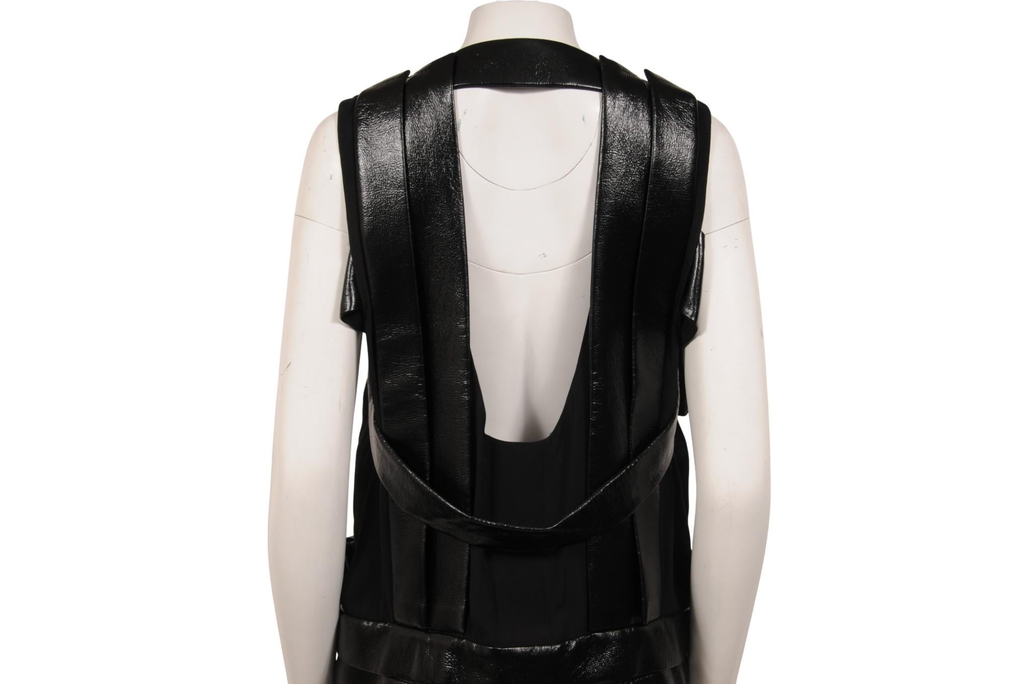 Louis Vuitton Womens SS23 Runway Dress Size FR 36 Black Patch Pockets 1ABDCR For Sale 3