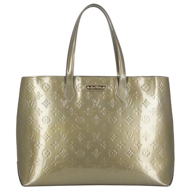 Louis Vuitton Women&#39;s Tote Bag Gold Leather For Sale at 1stdibs