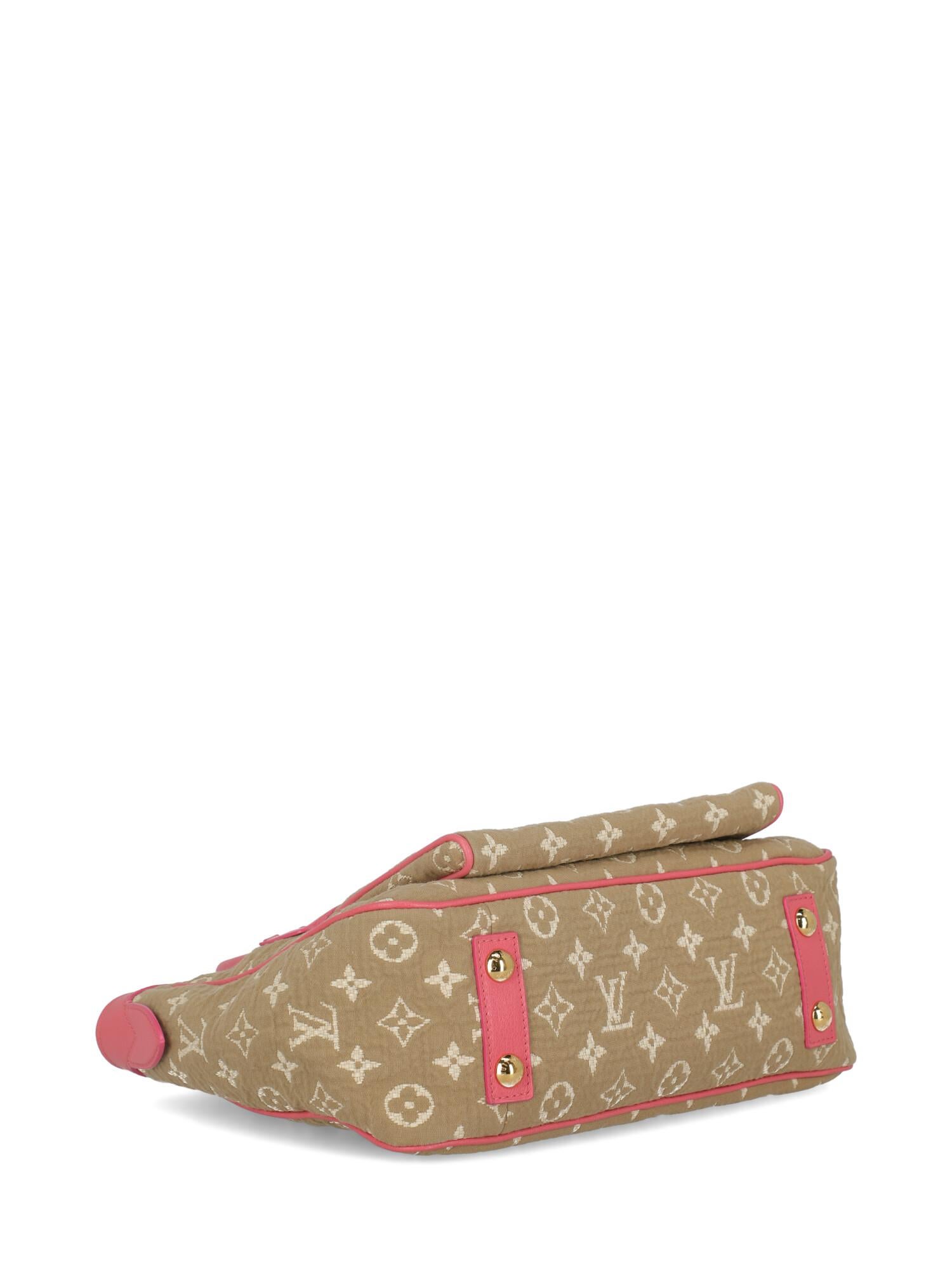 pink and white louis vuitton bag