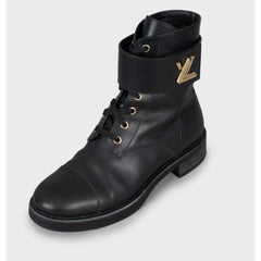 Louis Vuitton Wonderland Leather Ankle Boots - Size 39