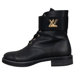Louis Vuitton Wonderland Leather Ankle Boots - Size 39