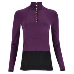 Maglia in lana Louis Vuitton con bottoni Monogram LV
