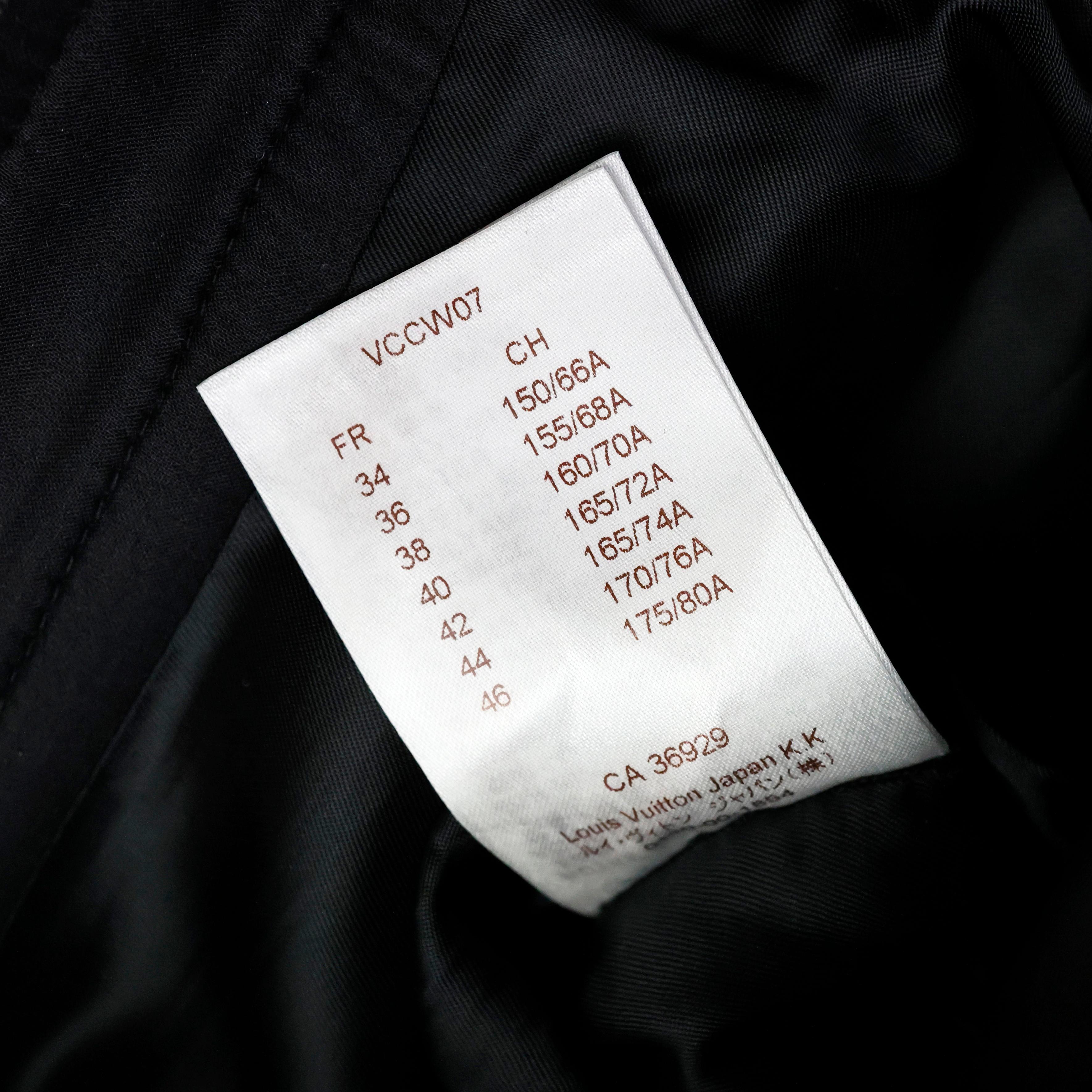 Louis Vuitton Wool Monogram Mid Length Skirt  For Sale 4