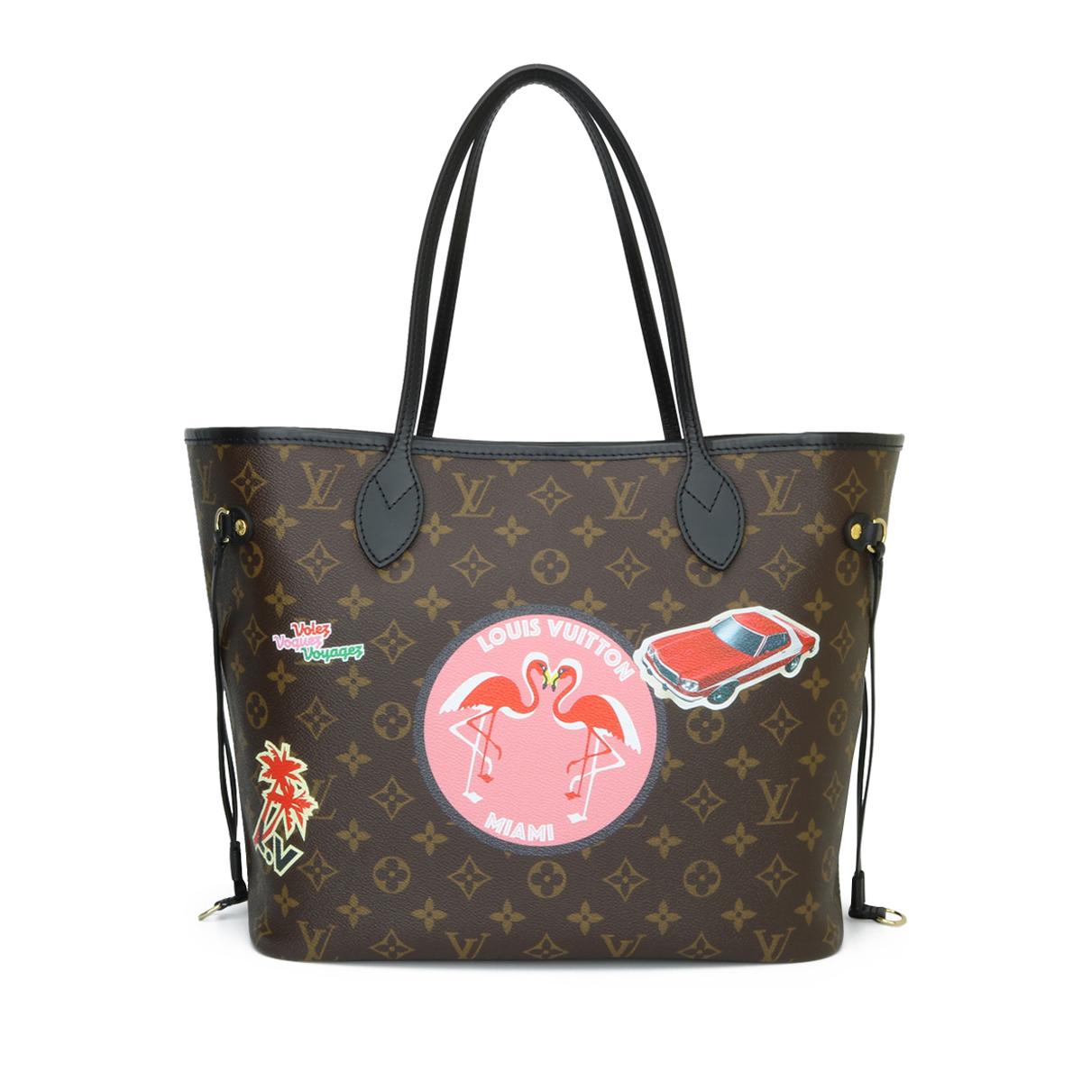 Louis Vuitton World Tour Neverfull MM Monogram mit goldener Hardware 2019. 

Diese Tasche ist in tadellosem Zustand. 

- Äußerer Zustand: Tadelloser Zustand:: Ecken zeigen keine Abnutzungserscheinungen. Äußerlich weist die Tasche minimale